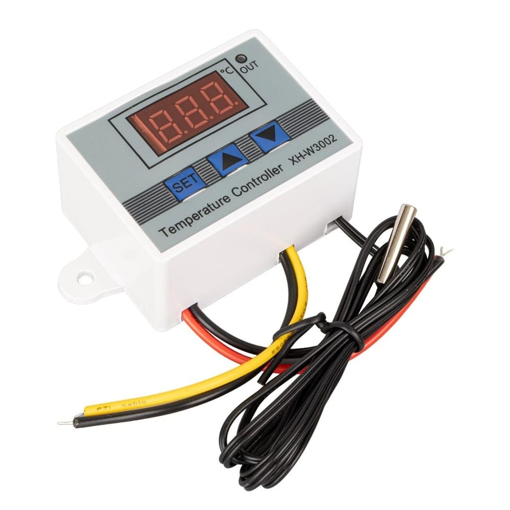Powermaster PowerMaster XH-W3002 Dijital Kuluçka Sıcaklık Termostat Kontrol Anahtarı Modülü 220V - Ölçü Aletleri