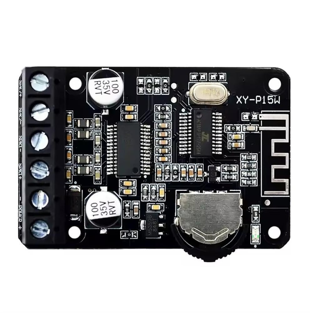 Powermaster Powermaster XY-P15W Bluetooth Amfi Modülü Amplifikatör Devresi - Seslendirme Ekipmanları