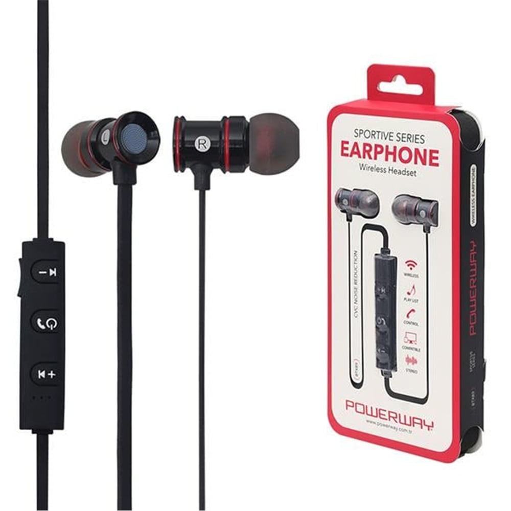 Powerway Powerway BTX-89 Sportive Bluetooth Kulaklık - Telefon Kulaklıkları