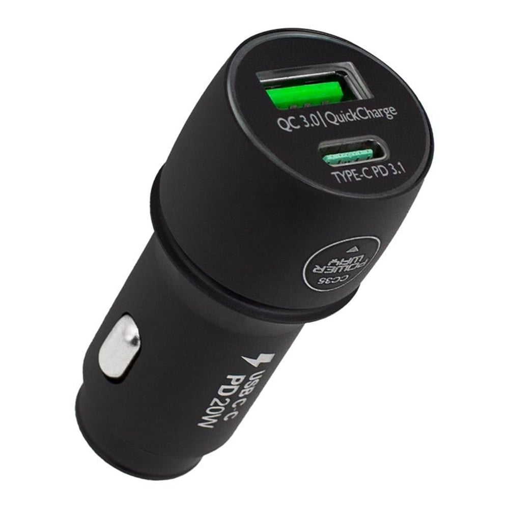 Powerway Powerway CC35 Yeni Nesil USB-C (iPhone To Type-C) Araç Şarj Seti (PD18W) - Şarj Cihazları