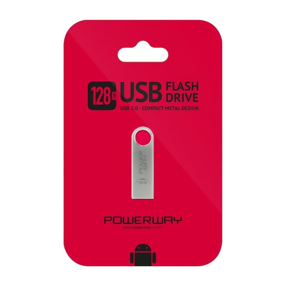 Powerway Powerway PW-128 128 GB USB 2.0 Flash Bellek - Flash Bellek