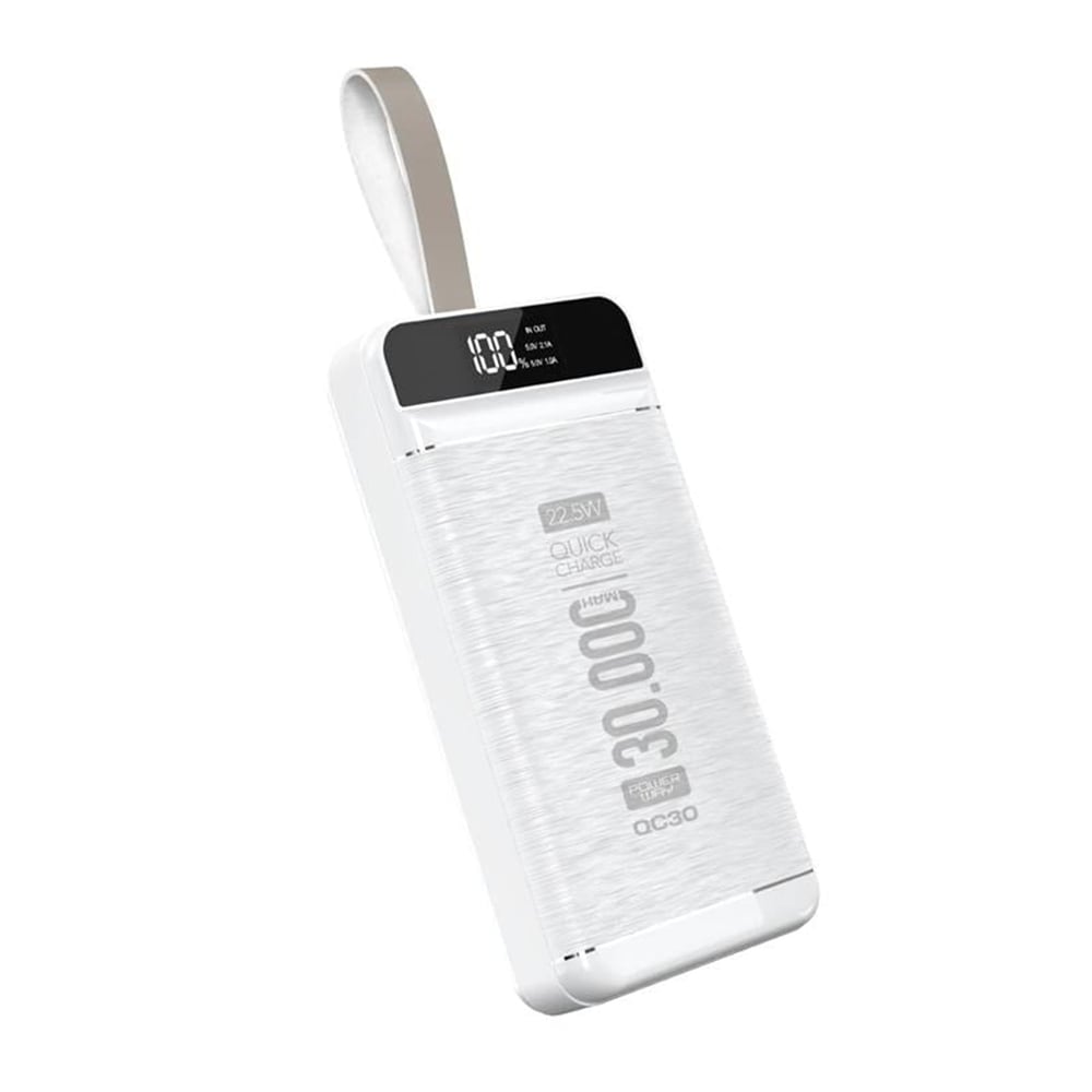 Powerway Powerway QC30 30000 Mah Di̇ji̇tal Göstergeli Ekran Powerbank - Powerbank