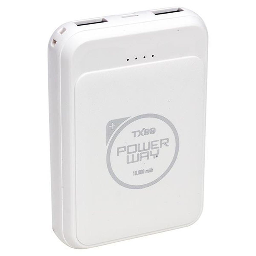 Powerway Powerway TX-99 Dijital Ekran 10000 mAh Çift Usb Mini Powerbank - Powerbank
