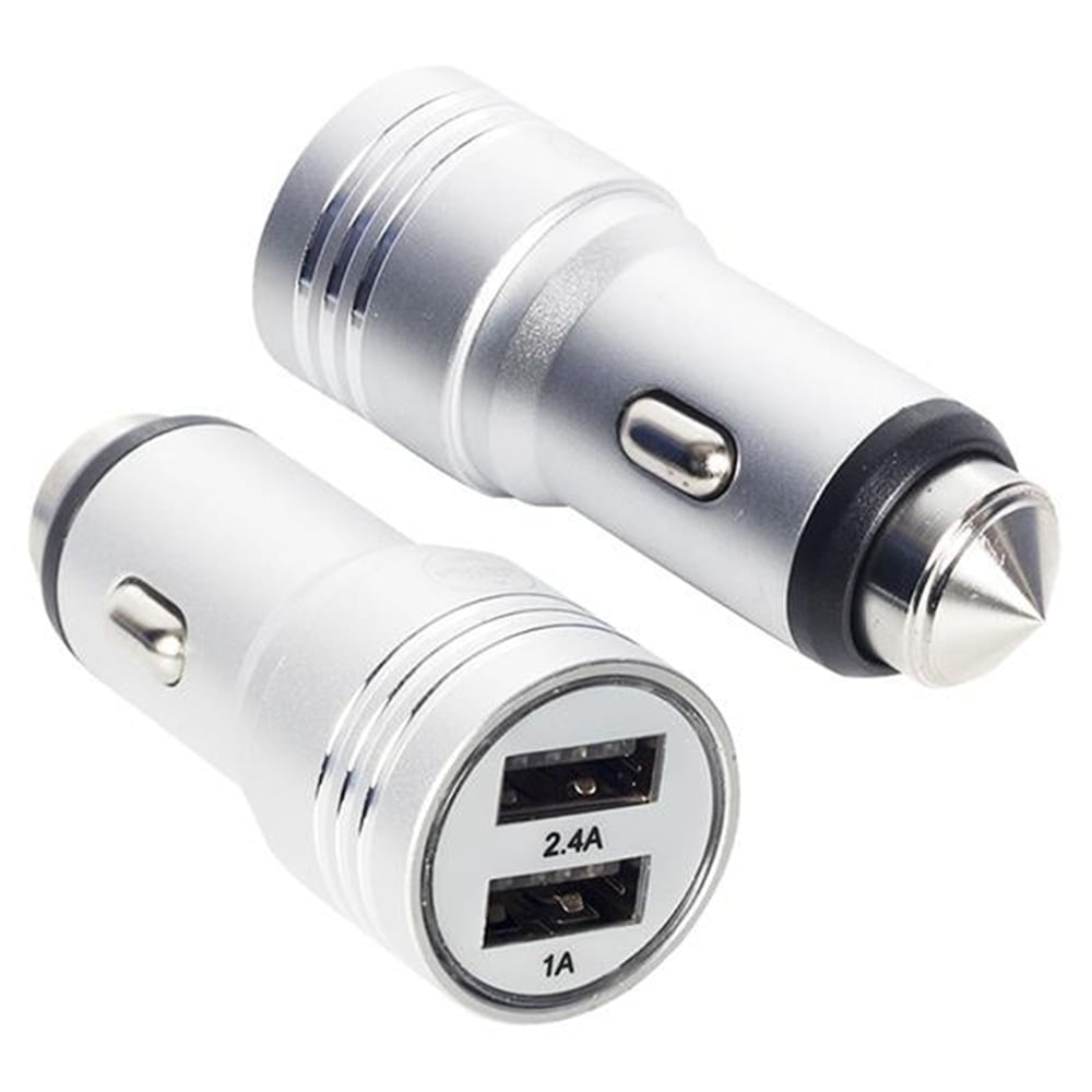 Powerway Powerway X-633 Çift Usb'li 3.1 Amper Metal Çakmaklık Araç Şarj Cihazı - Şarj Cihazları