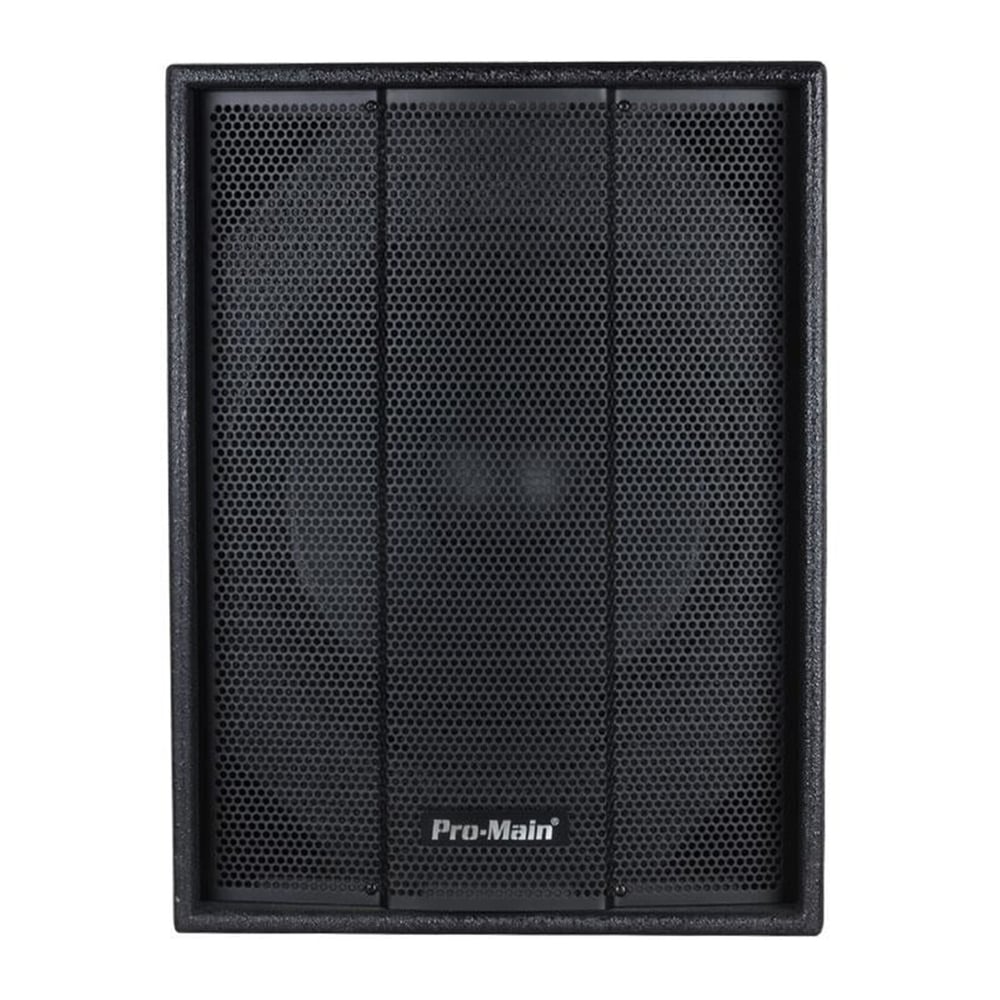Pro-Main Pro-Main MS-1015SP 1000W 38 CM Ahşap Kabin Pasif Subwoofer Hoparlör - Seslendirme Hoparlörleri
