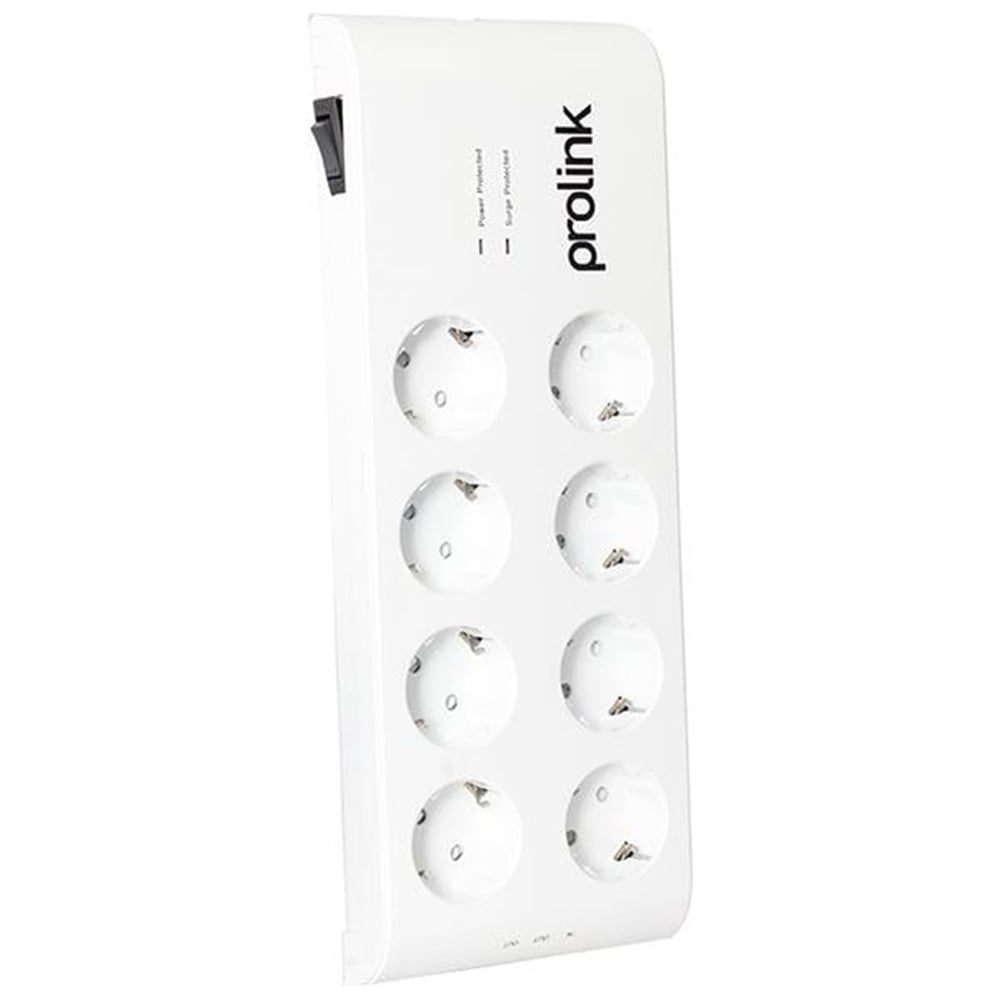 Oem Prolink PR-SP08T 8'li 1.5 Metre Kablolu 3600 Joule Akım Korumalı Priz 16A-3680W - Akım Korumalı Prizler