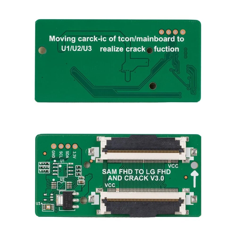 Oem QK0813D LCD Panel Flexi Repair Kart Fhd Lvds To Fpc Sam Fhd In To Sam Fhd Out - Panel Tamir Malzemeleri