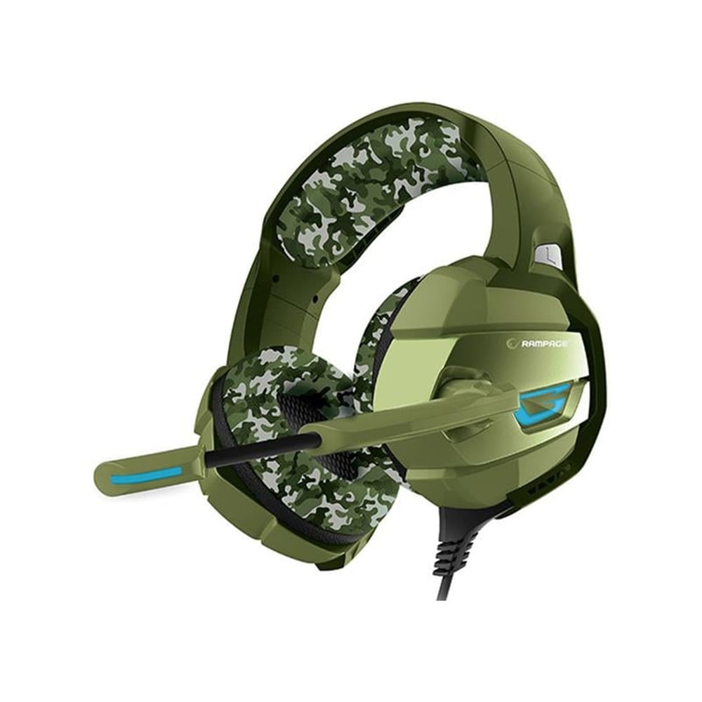 Rampage Rampage RM-K5 CAMUFLAJE Mikrofonlu Oyuncu Kulaklığı - Gaming Kulaklık