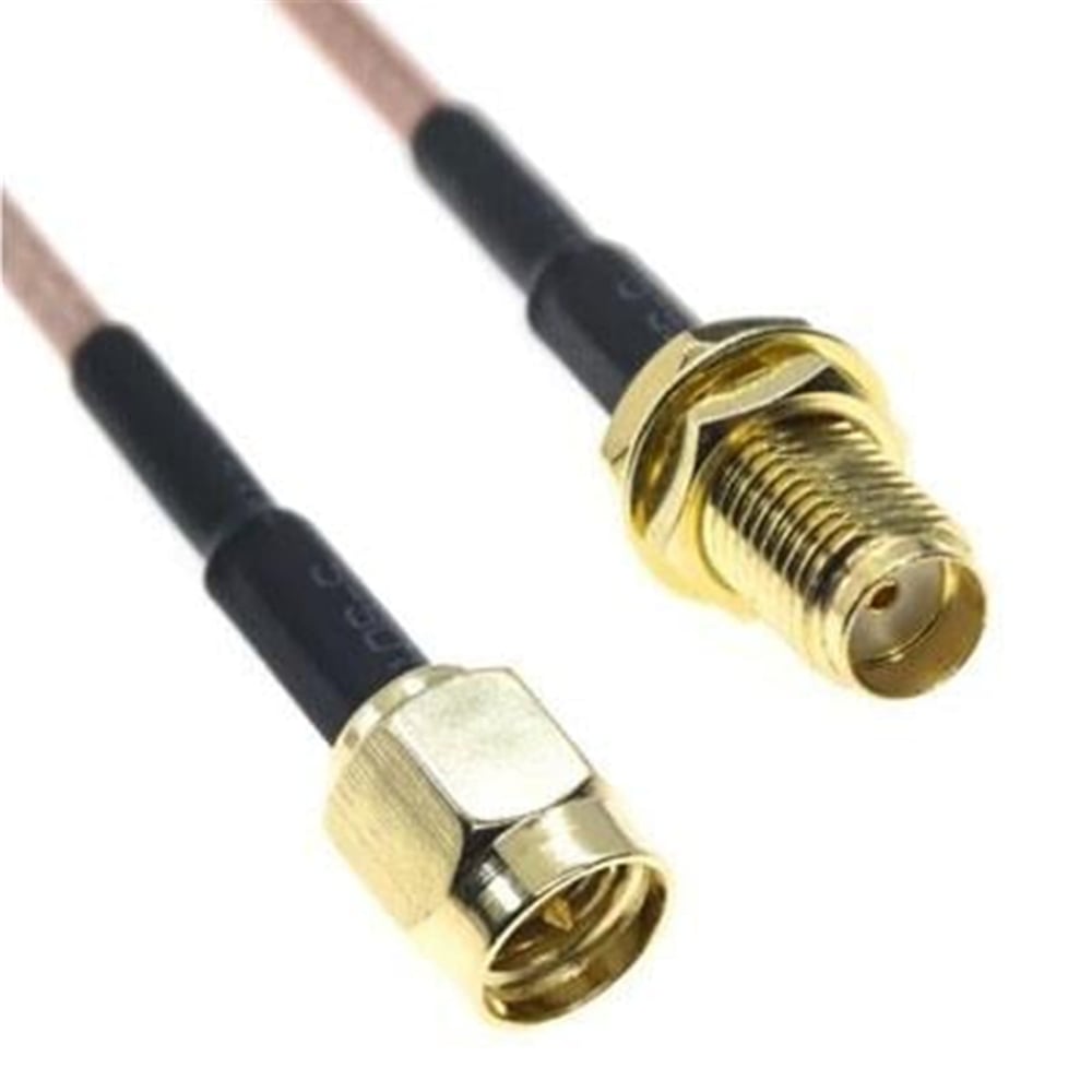 Uptech Rg316 Sma Erkek - Dişi Konnektör Kablo 50 Cm - Fiş - Jack - Şase
