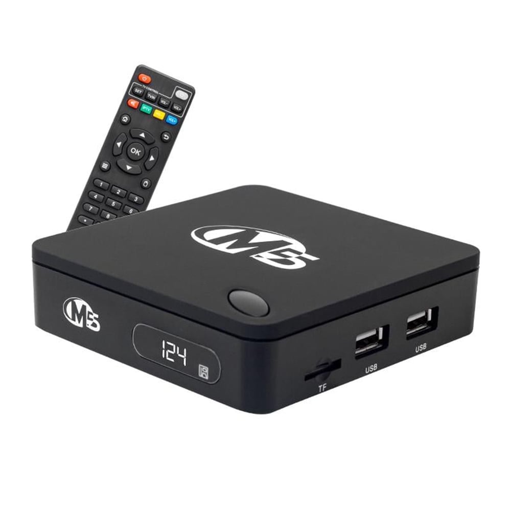 Riosat Riosat M5 2Gb Ram 16Gb Flash 64 Bit Quad-Core S905X 4K Android 9 Tv Box - Wifi Uydu Alıcısı