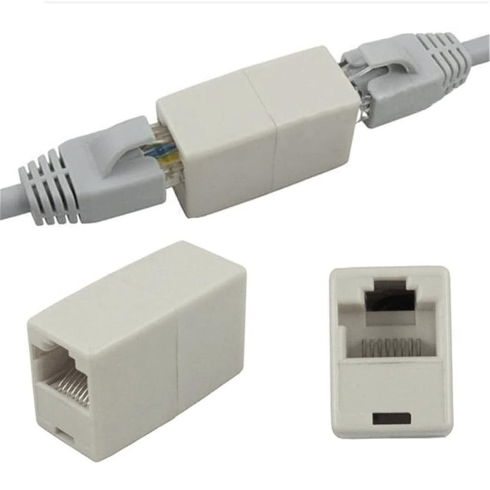 Powermaster RJ 45 Dişi/Dişi Ara Adaptör (8P8C Ara) - Fiş - Jack - Şase