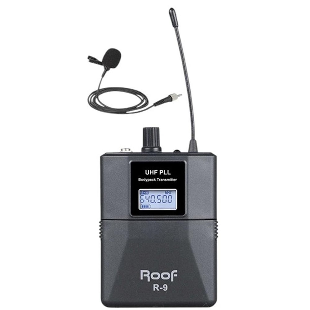 Roof Roof R-9 Uhf Yaka Mikrofonu (R-214&R-218) - Yaka Mikrofonları