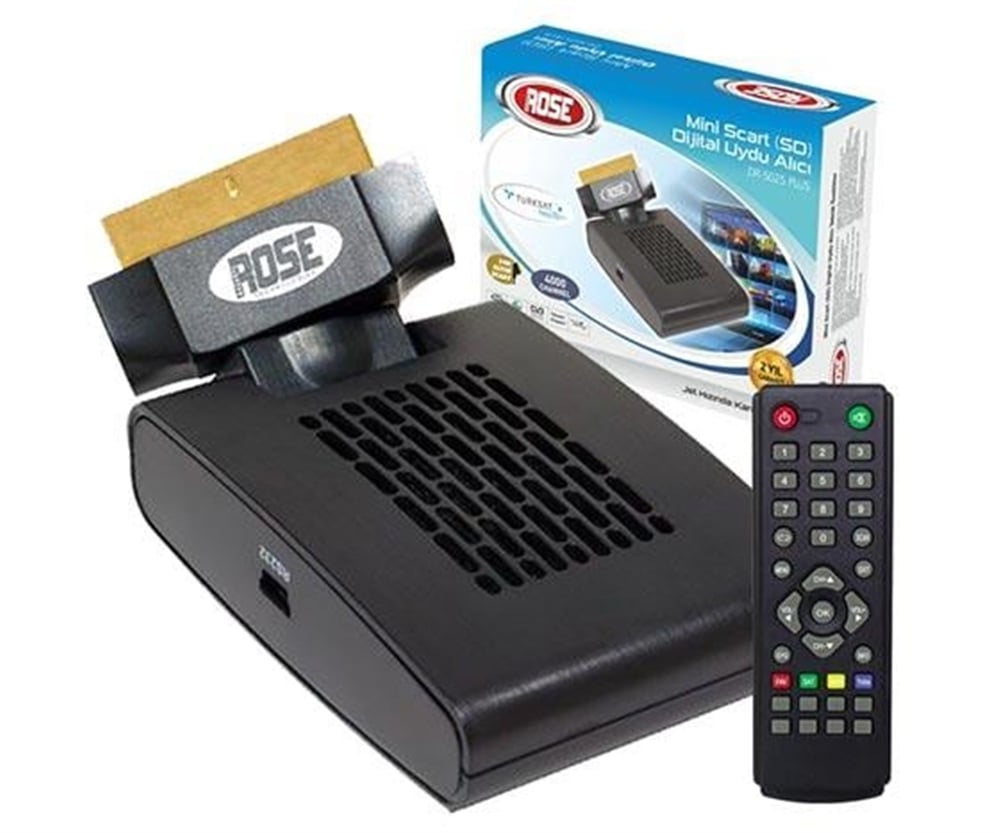 Rose Rose DR-5025 Mini Scart Uydu Alıcısı - Mini Uydu Alıcısı