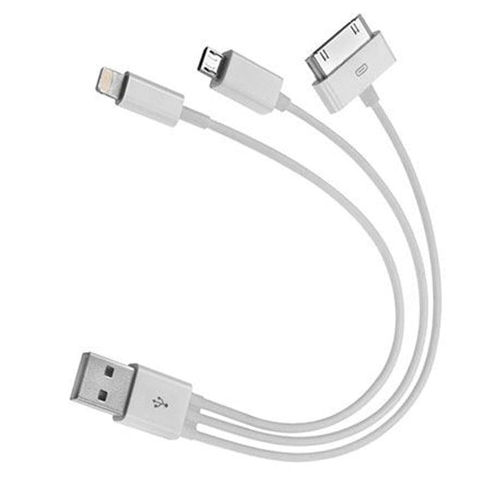 S-Link S-Lınk Ip-522 Usb To Iphone 4/5G + Micro 5Pi + Samsung Tablet Çevirici Kablo - Telefon Ve Aksesuar