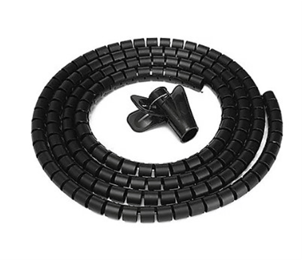 Reyonex S-Lınk Sl-197 28Mm 20 Metre Siyah Spiral  Kablo Düzenleyici Toplayıcı - Kablolama Araçları