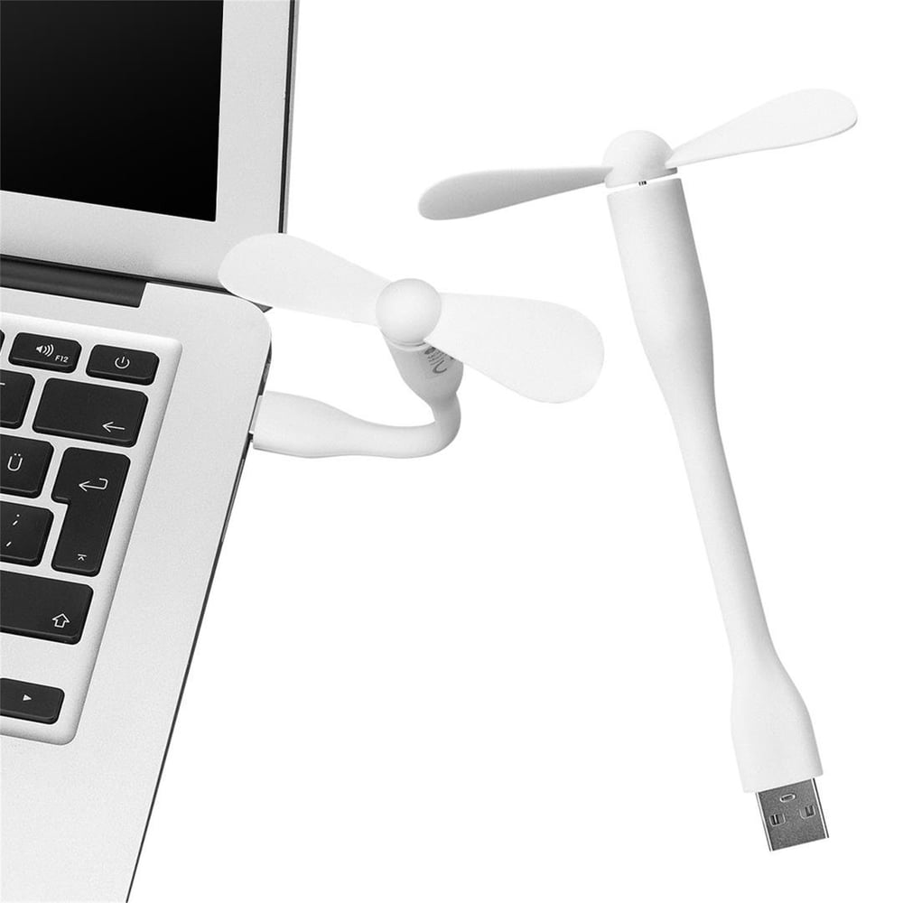 S-Link S-Link SL-UF05 Taşınabilir Esnek Beyaz USB Mini Fan - DC-PC Fan-Vantilatör
