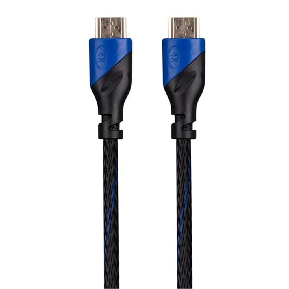 S-Link S-Lınk Slx-258 1.4V 3D Örgülü 3 Metre Altın Uçlu Hdmı Kablo - HDMI Kablo
