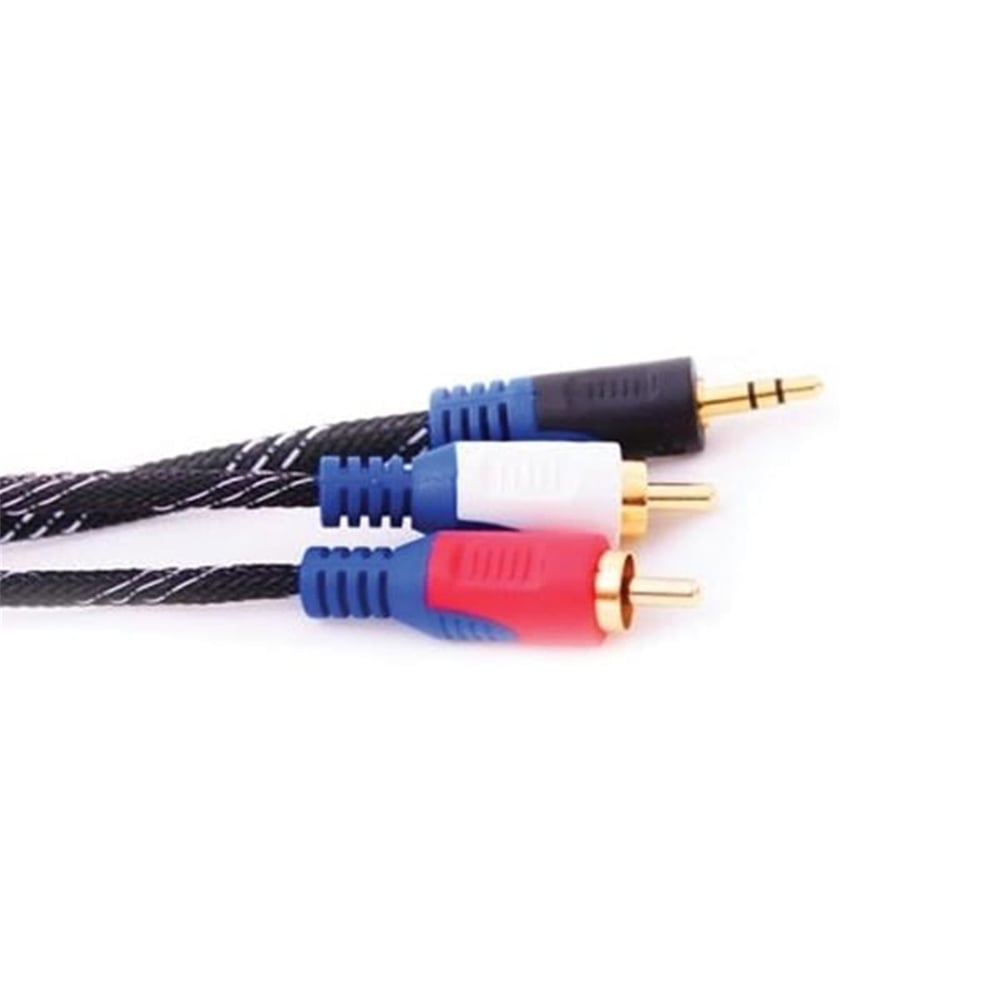 S-Link S-Link SLX-940 3.5Mm Stereo Erkek - 2Rca Erkek Ses Kablosu 1.5 Metre - RCA-Ses Kabloları