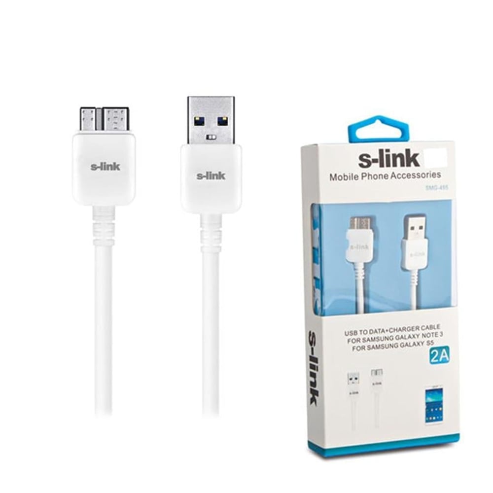 S-Link S-Link SMG-495 Note 3-S5 Data Şarj Kablosu - Data-Şarj Kabloları