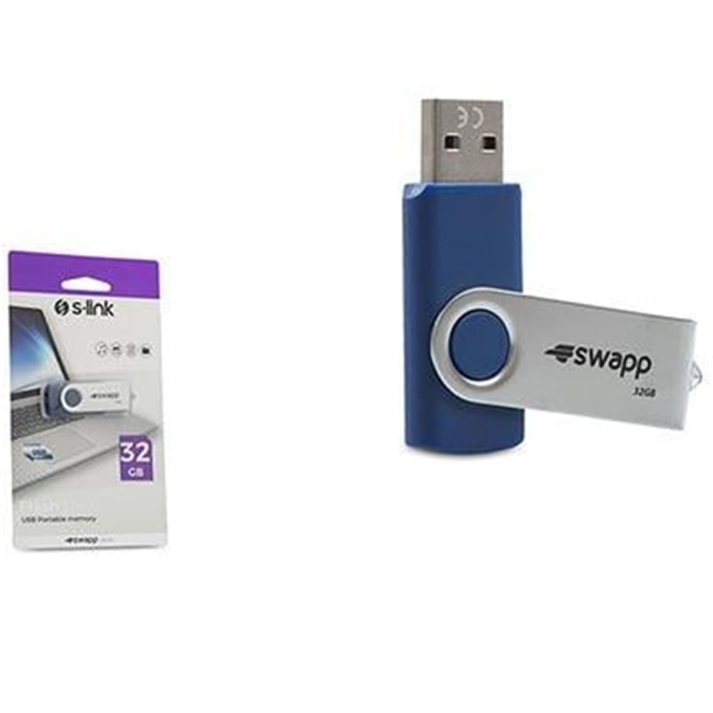 S-Link S-Lınk Swapp Swu-32S 32Gb Usb 2.0 Flash Driver Bellek - Flash Bellek