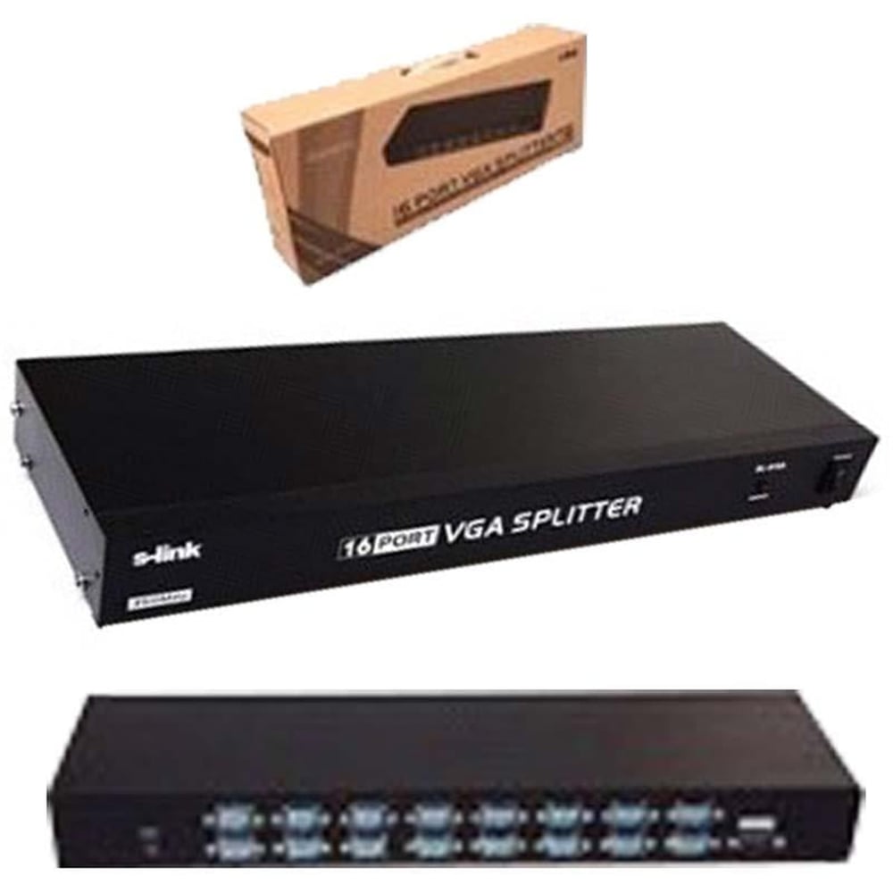 S-Link S-Link VS-916A 16 Port Vga Dağıtıcı - Vga Dağıtıcı