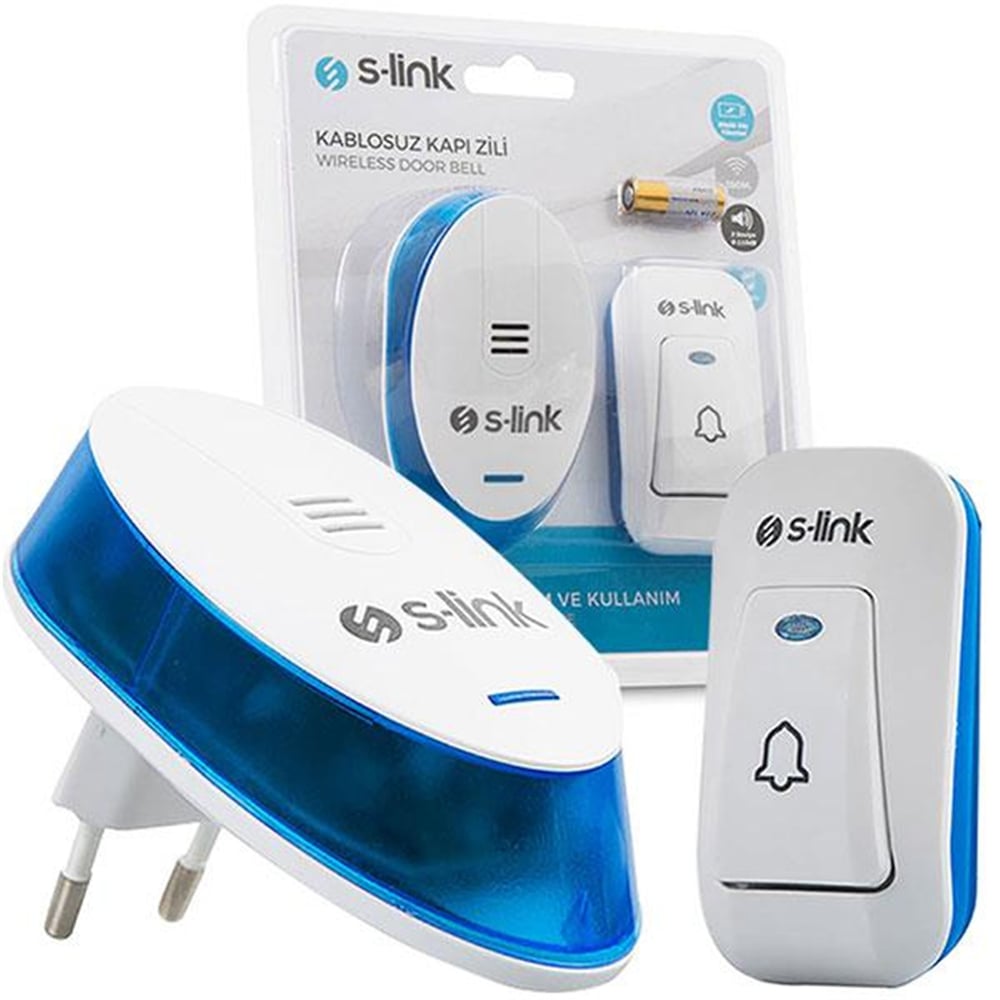 S-Link S-Link ZL-230 32 Melodili Priz Tipi Kapı Zili - Kapı Zilleri-Alarm