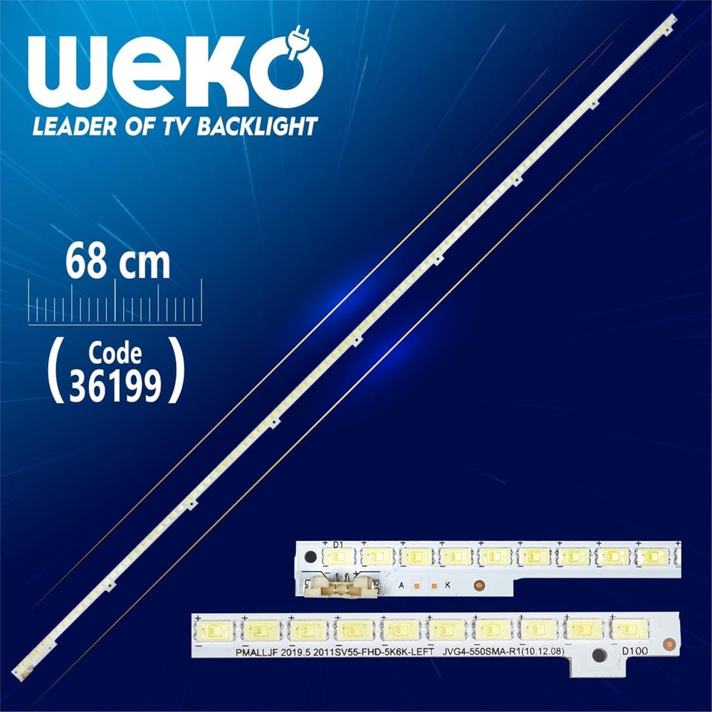 Weko Samsung 2011SVS55-FHD-5K6K-LEFT JVG4-550SMA-R1 68 Cm Tv Led Bar - Tv Led Bar
