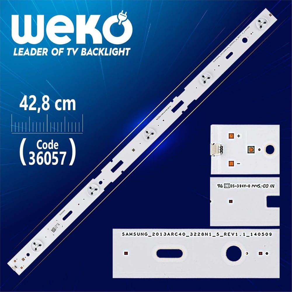 Weko SAMSUNG 2013ARC40-3228-ZCC606 42.8 Cm Tv Led Bar - Tv Led Bar