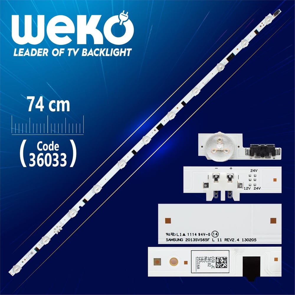 Weko SAMSUNG 2013SVS65F L 11 REV2.4 130205 11 Ledli 74 Cm Tv Led Bar - Tv Led Bar