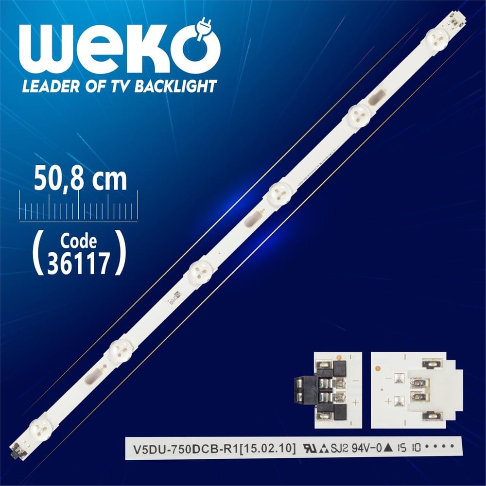 Weko SAMSUNG 75'' V5DU-750DCB-R1 50.8 Cm Tv Led Bar - Tv Led Bar