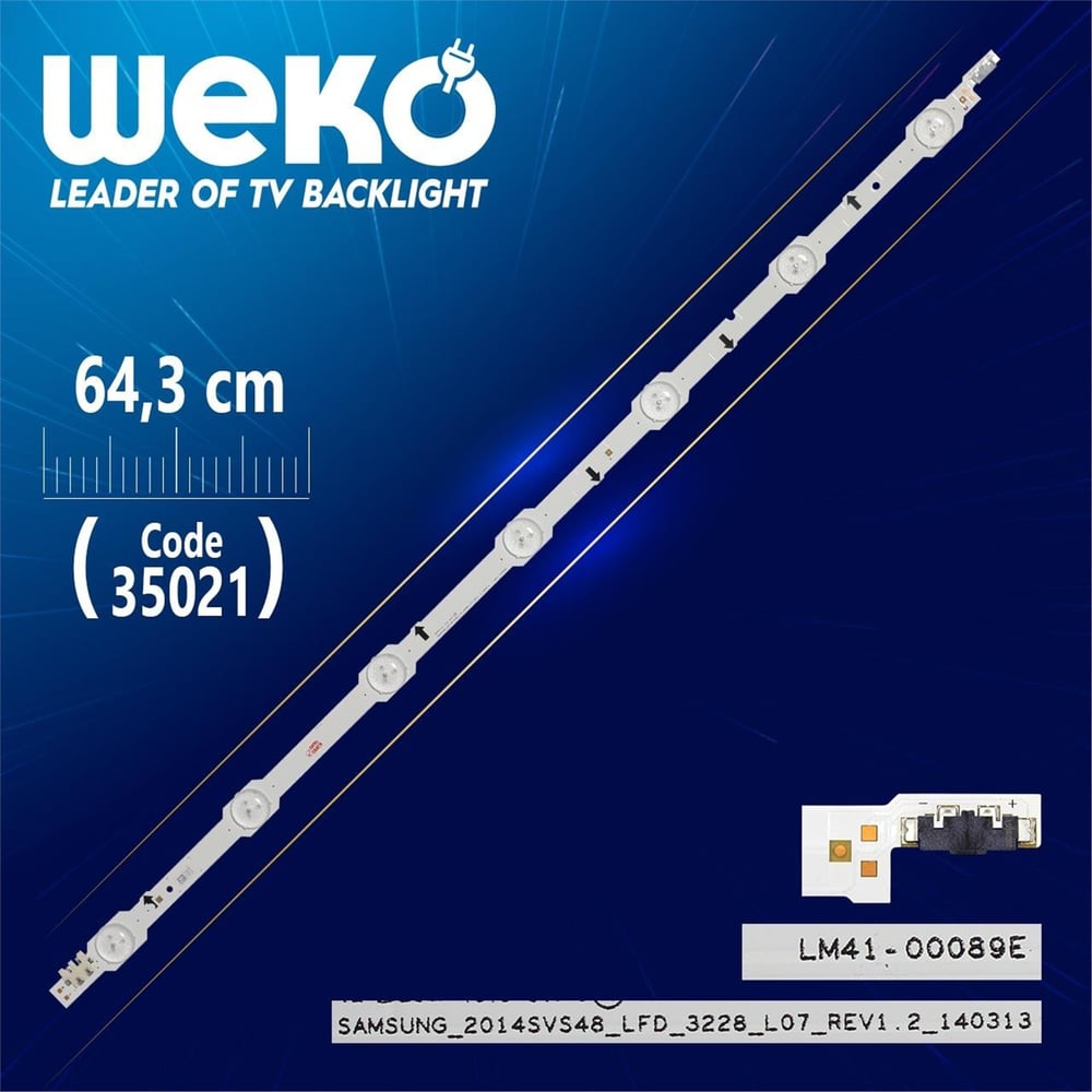 Weko SAMSUNG _ 2014SVS48 _ LFD _ 3228 _ L07_REV1.2_140313 LM41-00089E - 64.3 CM 7 LEDLİ (WK-806) Tv Led Bar - Tv Led Bar