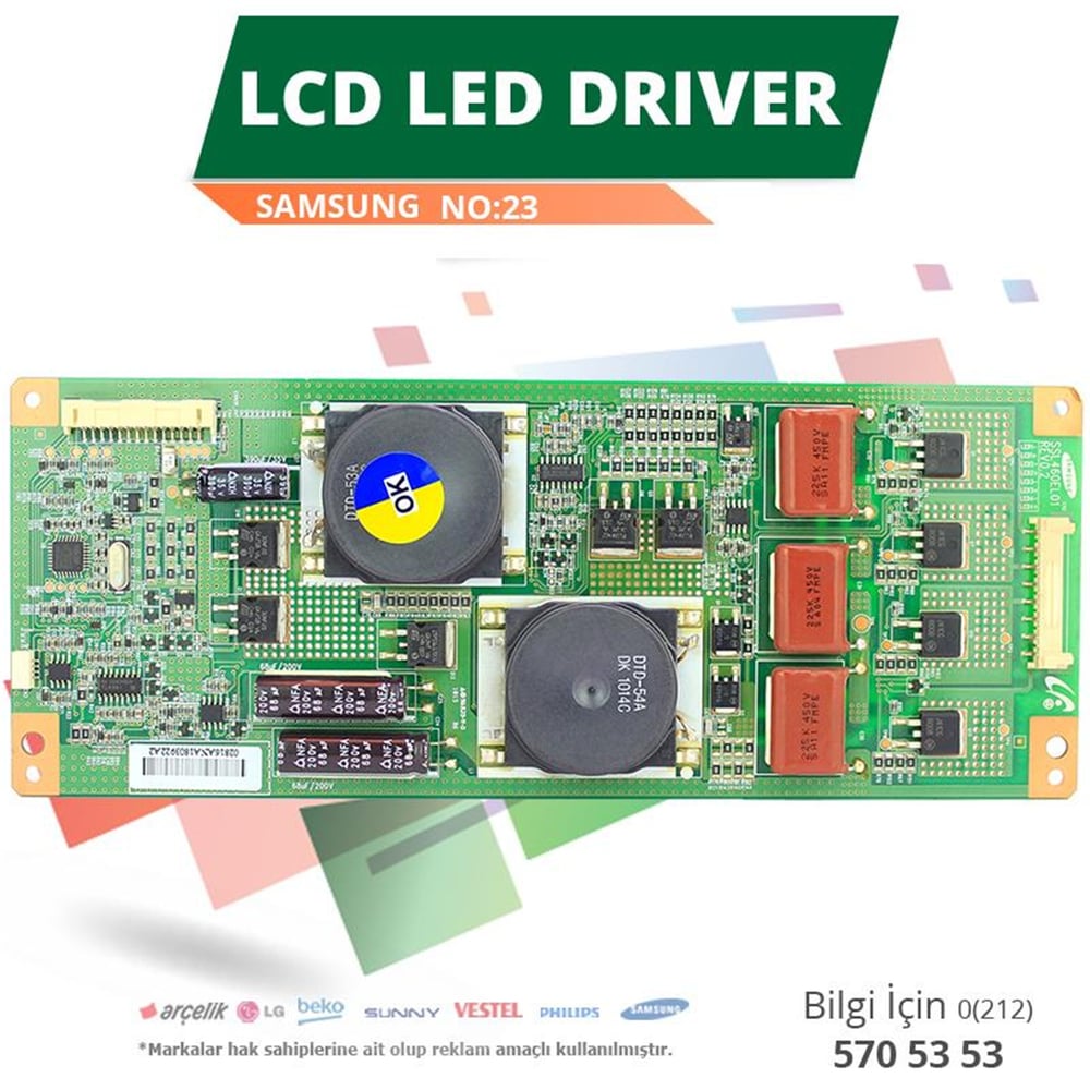Oem Samsung SSL460EL01 REV 0.2 - LTA400HF16 - Lcd Led Driver - LCD Driver