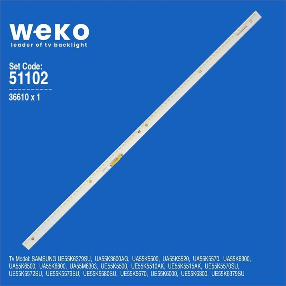 Weko Samsung UE55M6000 55'' İnç 1 Adet Tv Led Bar - Samsung Led Bar