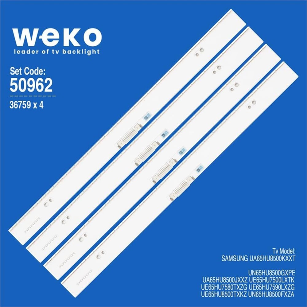 Weko Samsung UN65HU8500GXPE 65'' İnç 4 Adet Tv Led Bar - Samsung Led Bar