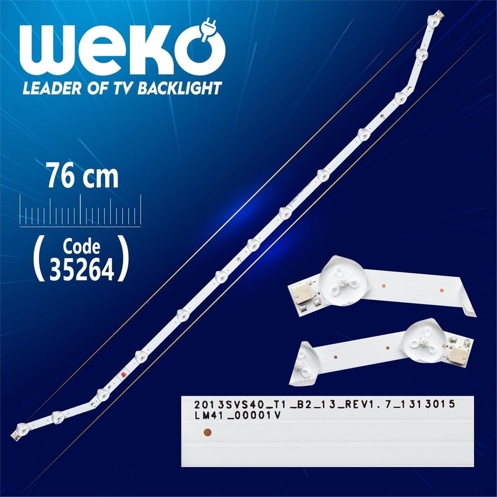 Weko SAMSUNG_2013SVS40_T1_3228N1_B2_13_REV1.7 - D3GE-400SMA-R2 - 76 Cm 13 Ledli - (WK-258) Tv Led Bar - Tv Led Bar