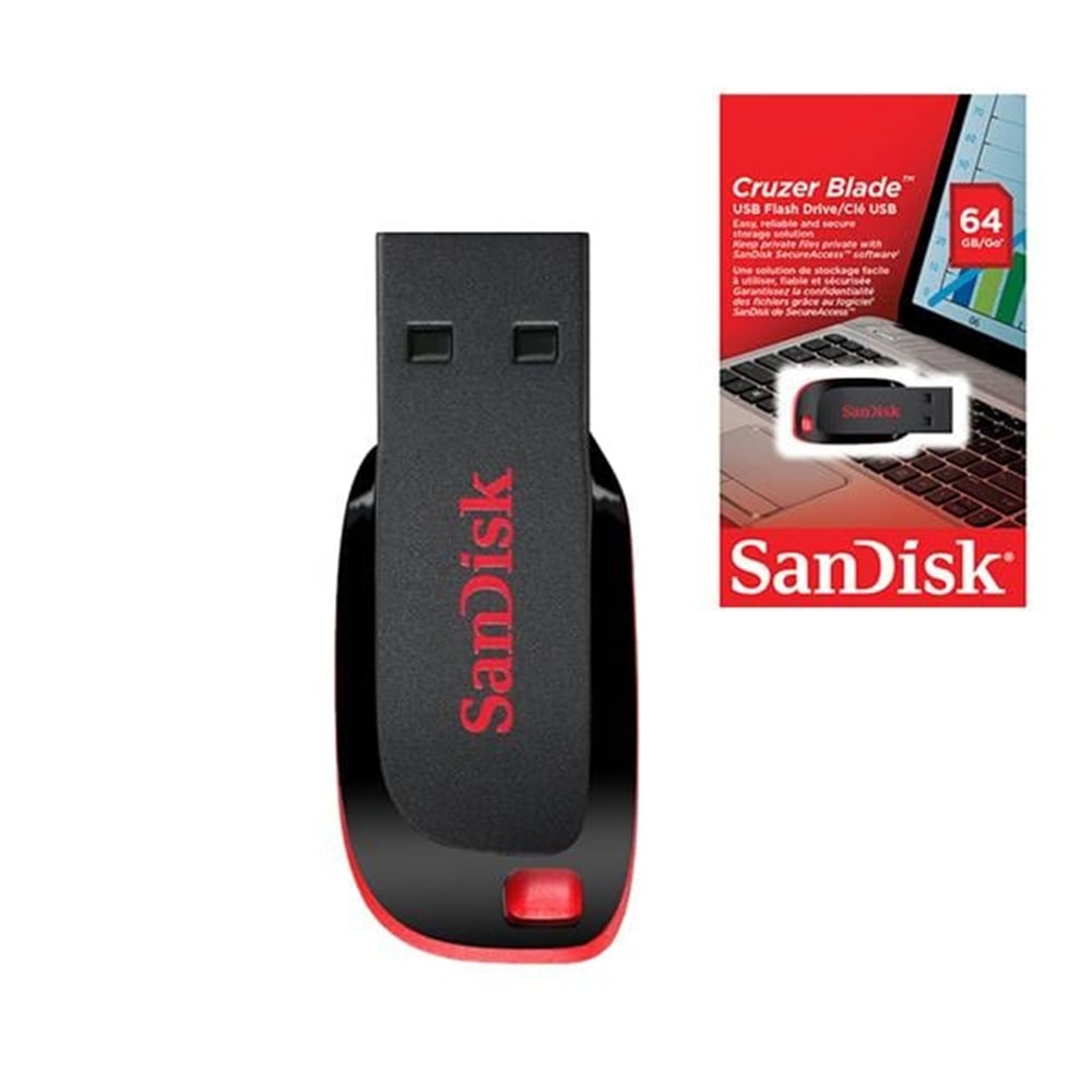 Sandisk Sandisk 64 GB Flash Disk - Flash Bellek