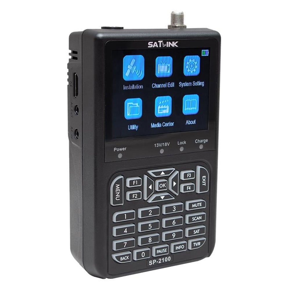 Satlink Satlink SP-2100 3.5'' Görüntülü SD Uydu Yön Bulucu - Dijital Uydu Bulucular