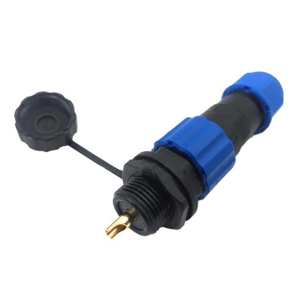 Powermaster SD-13 Tipi Su Geçirmez 1 Pin Konnektör - Fiş - Jack - Şase - Buton - Konnektör