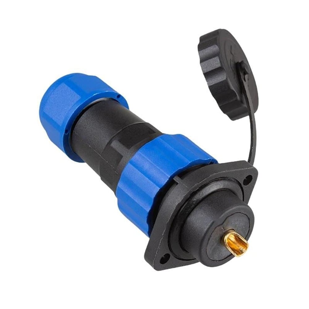Powermaster SD20 Su Geçirmez 1 Pin 20 Mm Konnektör - Fiş - Jack - Şase - Buton - Konnektör