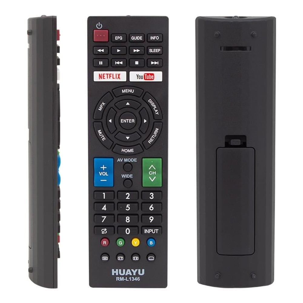 Huayu Sharp RM-L1346 Lcd Netflix Lcd Led Tv Kumandası - Sharp Lcd Kumanda