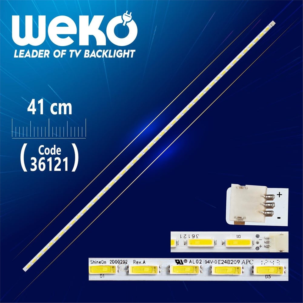 Weko Shıneon Shineon 2D00292 Rev A E248209 Apc 44 Ledli  41 Cm - Vestel Led Bar