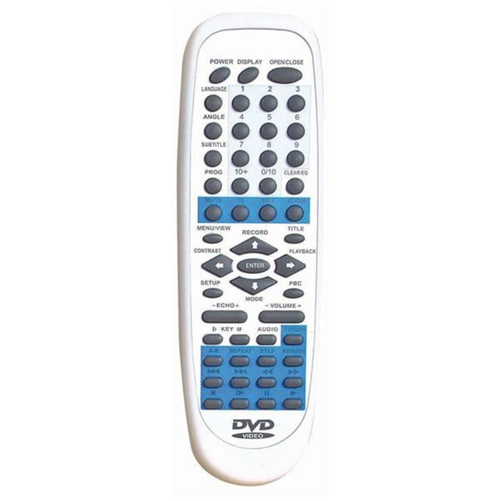 Shov Shov KF 6000 Dvd Kumandası Beyaz - Vcd-Dvd Kumandaları