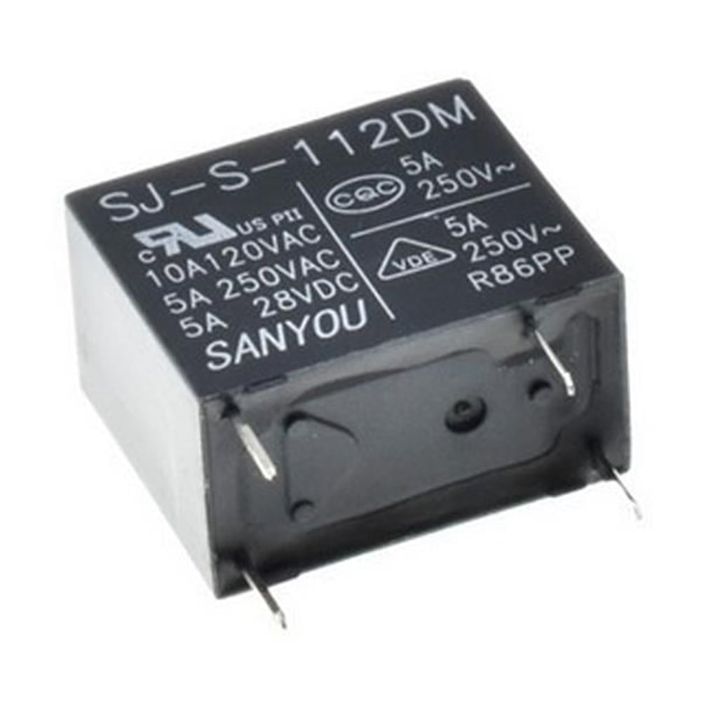 Elektromer SJ-S-112DM 4 Pinli Elektromanyetik Güç Rölesi - Röle