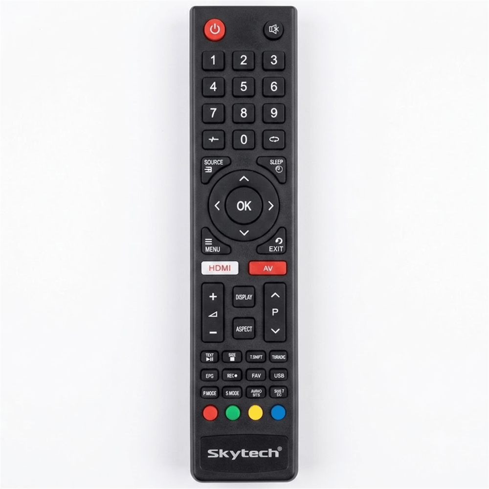 Weko Skytech 32ST1100-40ST1102-42ST2102-65ST3105 HDMI-AV Tuşlu Android Lcd Led Tv Kumanda - Skytech Lcd Kumanda