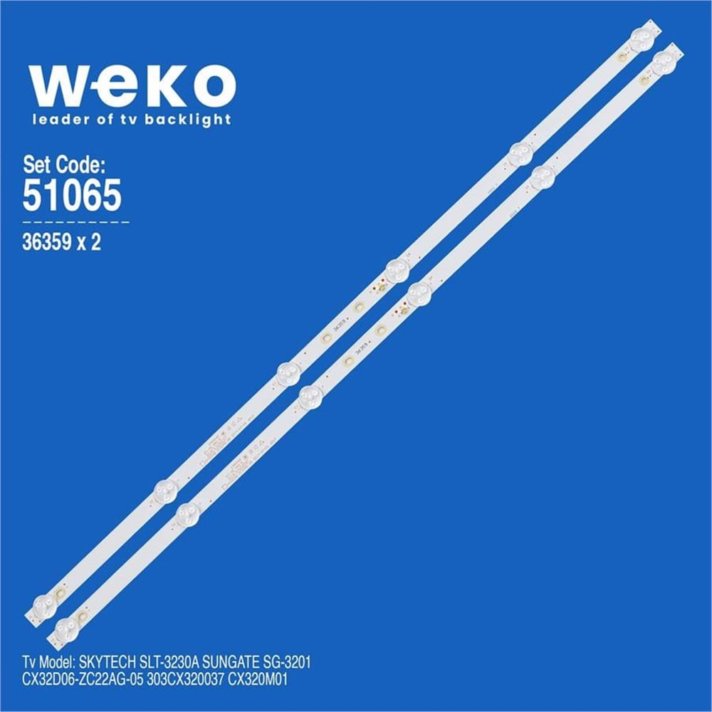 Weko Skytech SLT-3230A 32'' 2 Adet Tv Led Bar - Skytech Led Bar