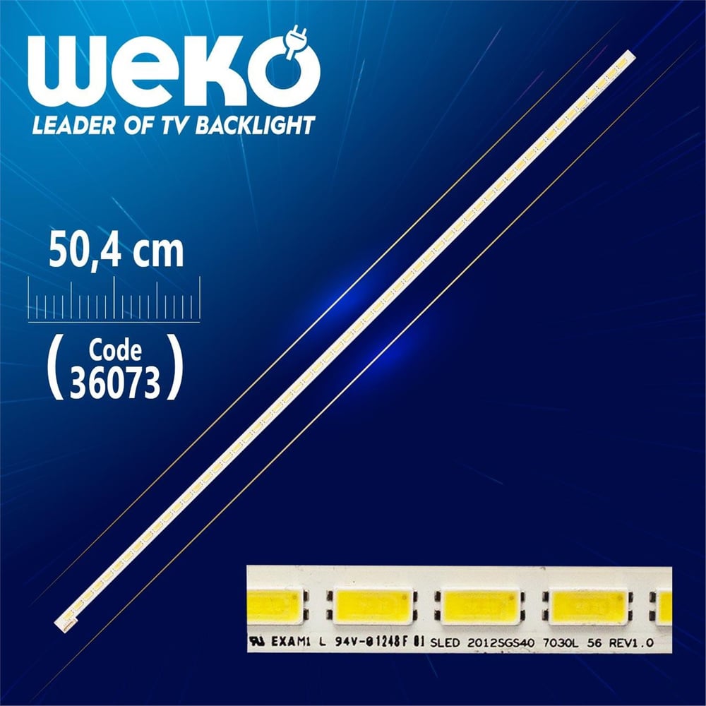 Weko SLED 2012SGS40 7030L 56 REV1.0 - 56 LEDLİ  50.4 CM - Tv Led Bar - Tv Led Bar
