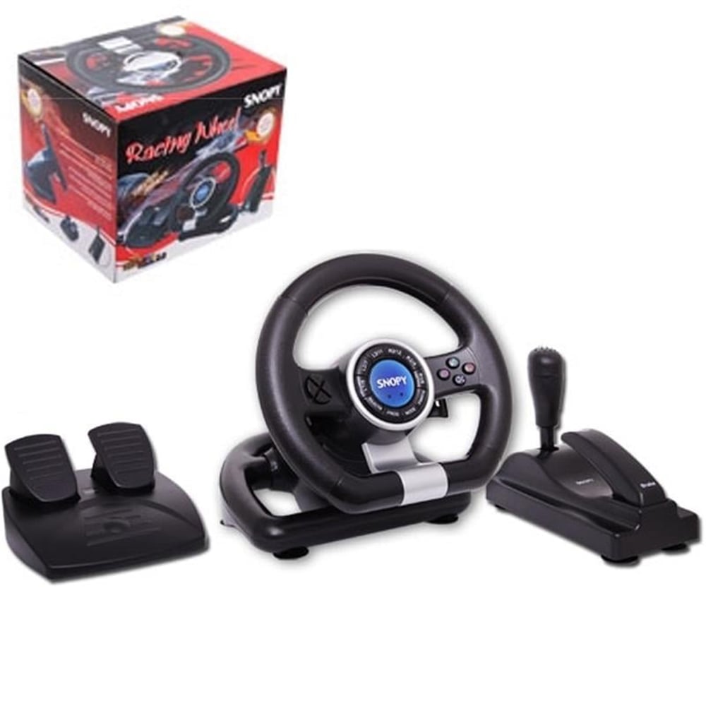 Snopy Snopy V20 Pc/Ps2/Ps3 Titreşimli 3In1 Direksiyon - Oyun Ekipmanları