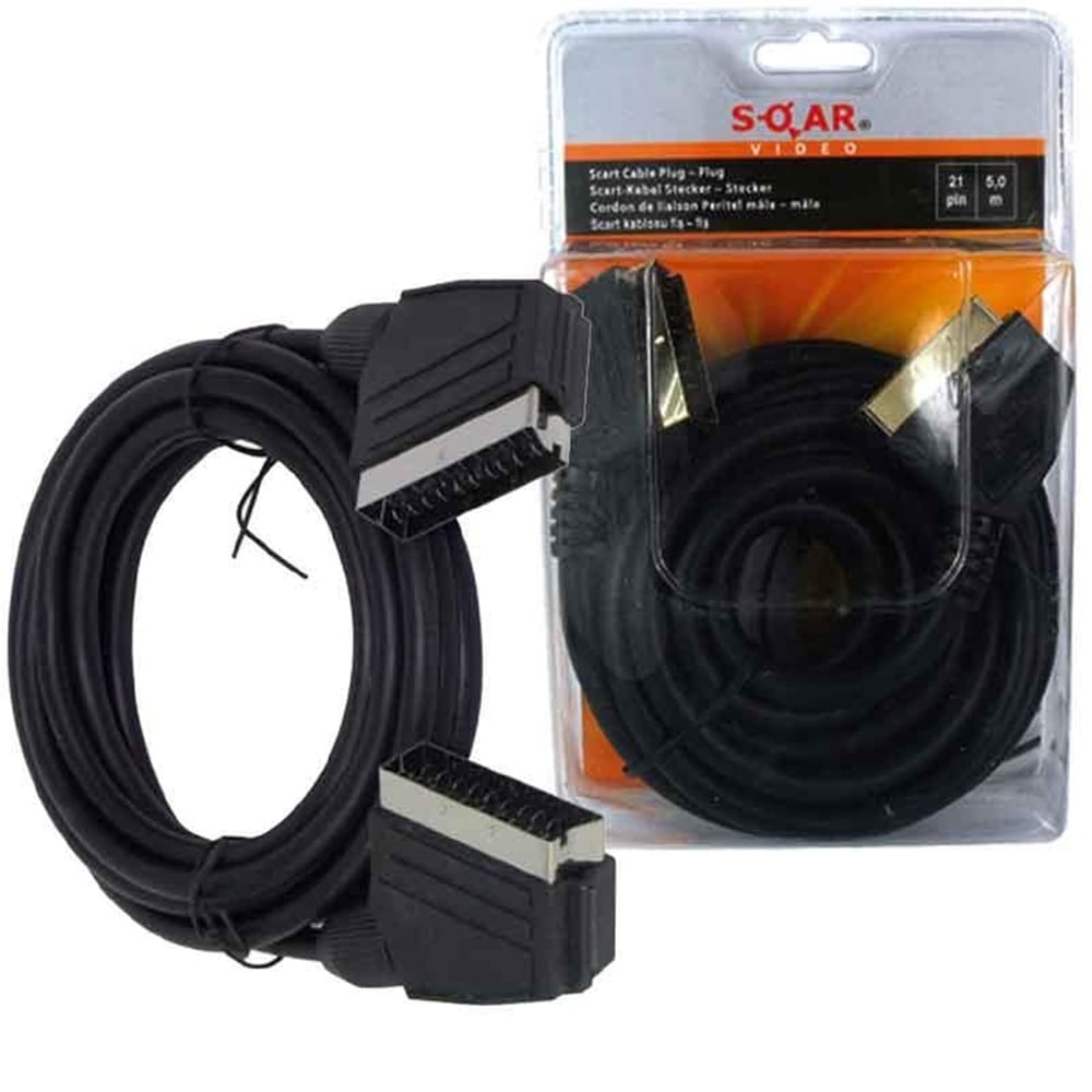 Oem Soar 5 Metre Scart Scart Kablo - Scart Kablolar