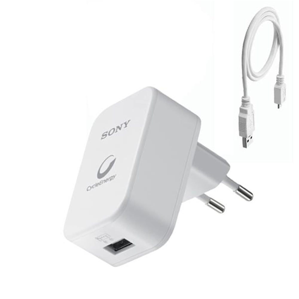Sony Sony Cp-Ad2 5 Volt - 2.1 Amper Mıcro Usb Kablolu Usb Adaptor - Telefon Ve Aksesuar