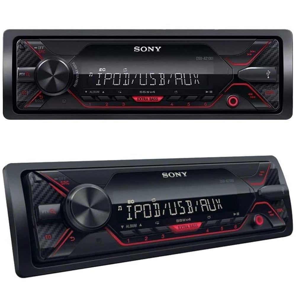 Sony Sony DSX-A210UI USB-FM Mekaniksiz Oto Teyp 4x55 Watt - Oto Teyp